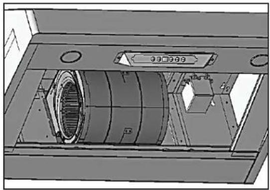 Zephyr AK7548BS - VERTICAL TO HORIZONTAL DUCTING CONVERSION - 5