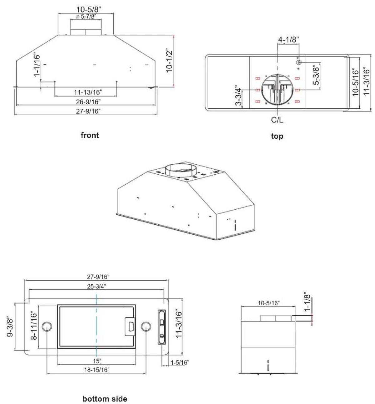 Zephyr AK8000BS - Some Ducting Options - 4