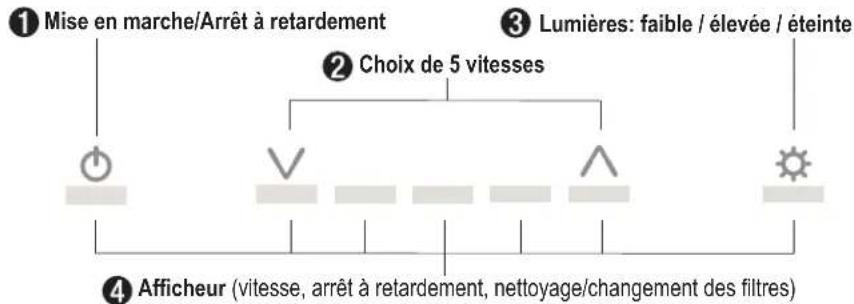 Zephyr ZSA-M90DBS - Filtres à charbon de remplacement - 2