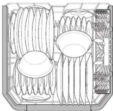 LG LSDT9908SS - Loading 12 Place Settings - 1