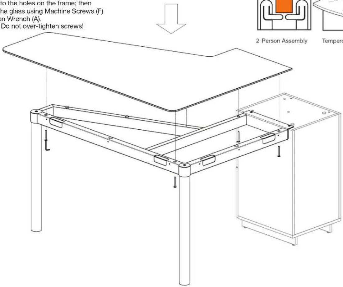 BDI Sequel 6018 - Install Glass - 3