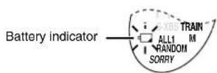 PANASONIC SL-SX290P - Battery indicator - 1