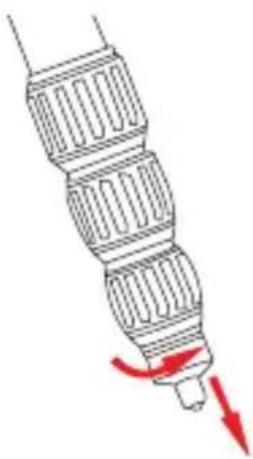 Oben CTM-2500 - Retractable Spike - 1