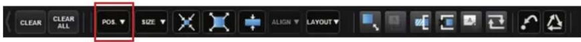 CLEAR CLEAR ALL POS SIZE ALIGN LAYOUT