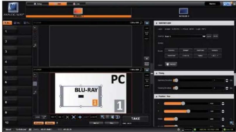 ANALOG WAY* PC BLU-RAY PC TAKE