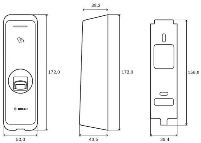 BOSCH ARD-FPBEW2-H2 - Dimensions - 1