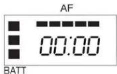Azden 1201XT - Display - 1