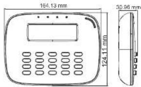 154.13 mm 124.11 mm 30.96 mm