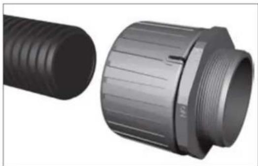 HellermannTyton HGL13-SCG-M16 - Mounting and Removing HelaGuard Non-Metallic Fittings - 6