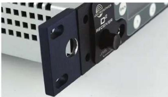 Lectrosonics DSQD/AES3 - Installing two DSQD Receivers into a Single Rack Space - 3