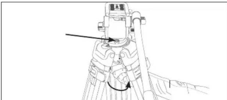 Magnus REX VT-4000-PRO - Setting Up the Tripod - 2