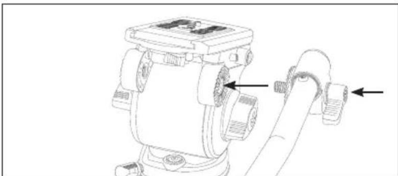 Magnus REX VT-4000-PRO - Setting Up the Tripod - 3