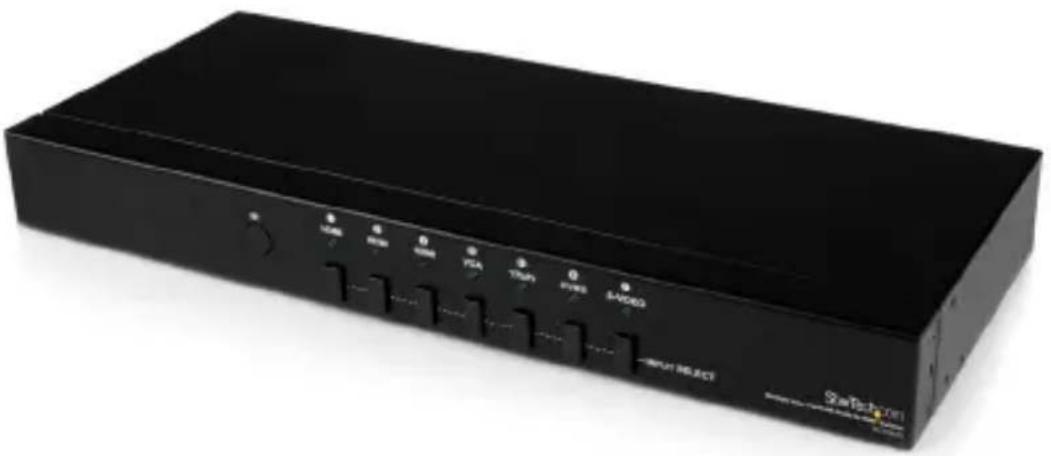 StarTech.com VS721MULTI - Multiple Video Input with Audio to HDMI® Switcher - 1