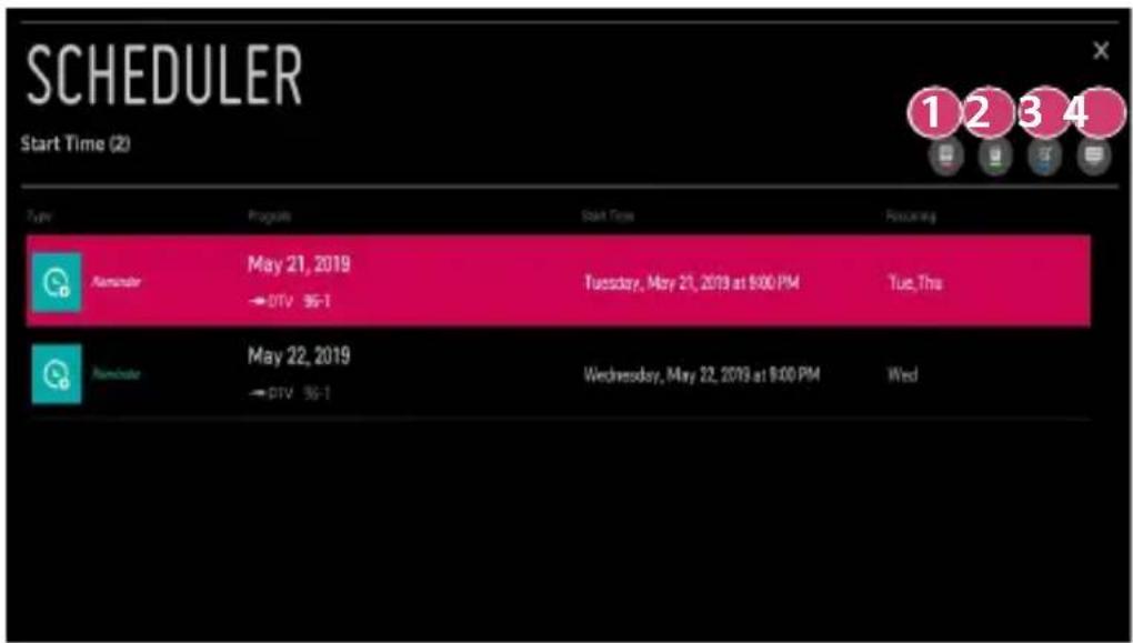 SCHEDULER Start Time (2) Type Schedule Start Time Receiving Administrator May 21, 2019 →DTV 56-1 Tuesday, May 21, 2019 at 5:00 PM Tue, This Administrator May 22, 2019 →DTV 56-1 Wednesday, May 22, 2019 at 5:00 PM Wed