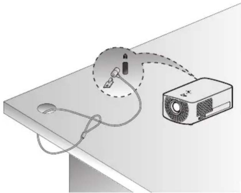 LG HF60LA - Kensington Security System - 1