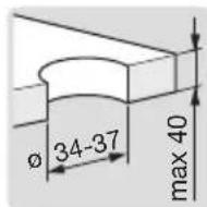 Oras Electra 6151F - Installation - 3