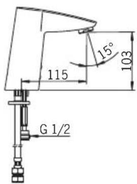 115 15° 103 G 1/2