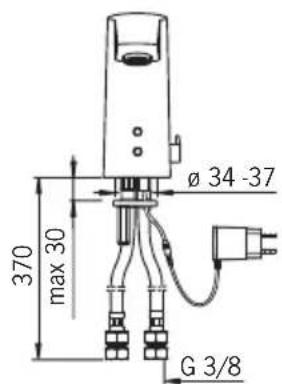 ø 34 -37 370 max 30 G 3/8