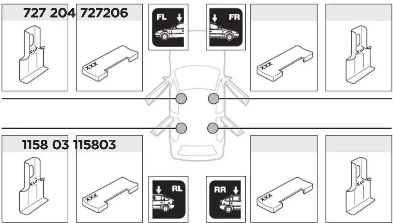 THULE Rapid System Kit 1730 - > Instructions - 13