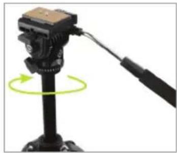Magnus VPH-20 - Attaching the VPH-20 to Your Tripod - 2