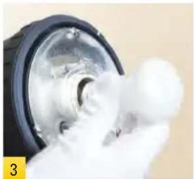 Impact EX-100A - Install Reflector & Modeling Lamp - 3