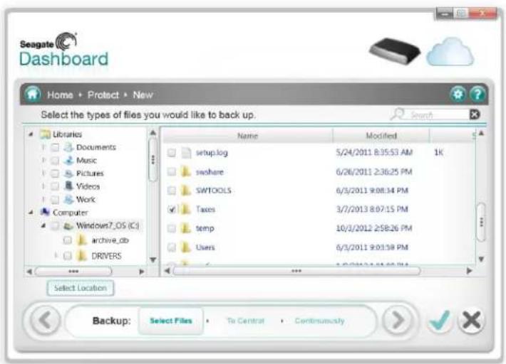 SEAGATE STCG4000100 - Creating a Customized Backup Plan - 2