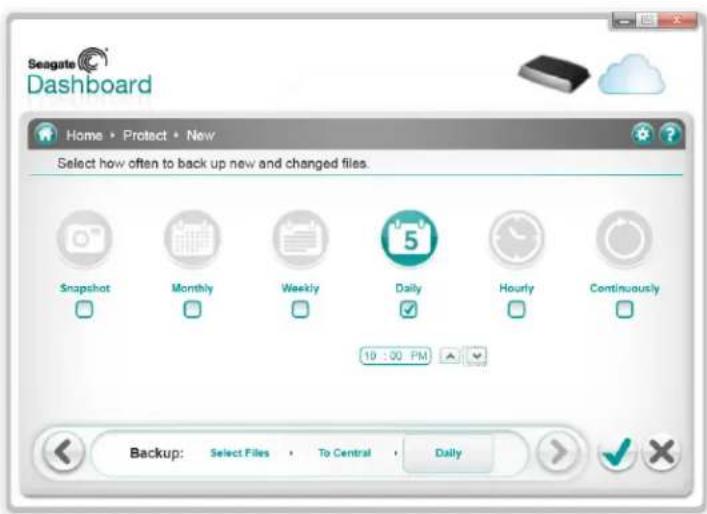 SEAGATE STCG4000100 - Creating a Customized Backup Plan - 5