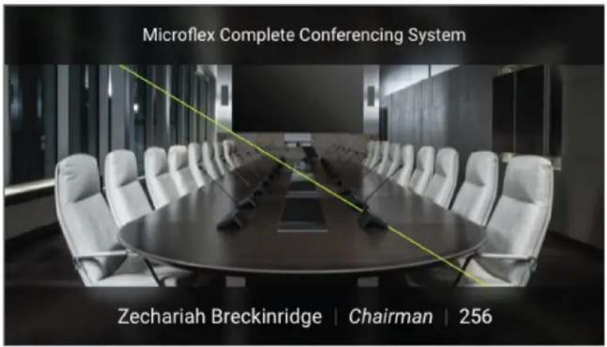 Microflex Complete Conferencing System Zechariah Breckinridge | Chairman | 256