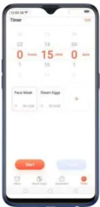12:00:34 PM Timer 0 hours 15 mm 0 mm 1 16 1 Pack Mask Steam Eggs + Start