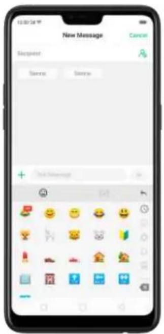 New Message Cancel Sleeptime Senses Senses + Click Sleeptime OK