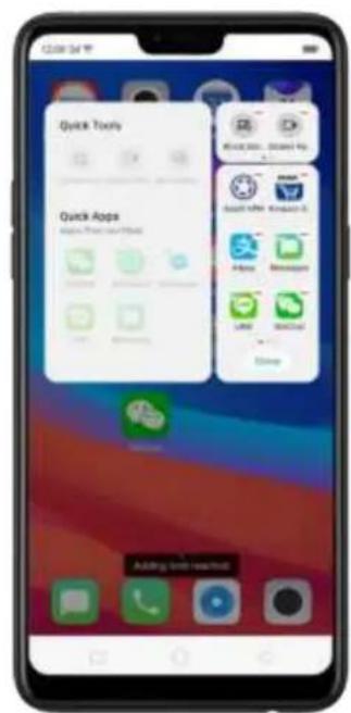 Quick Tools Quick Apps Apple Tools and Files Adding link reached
