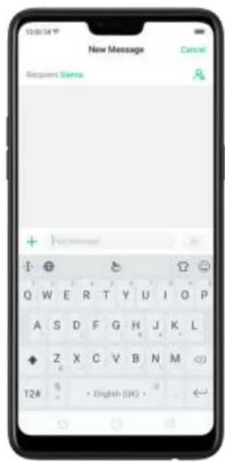 12:00:54 New Message Cancel Request Name + - Q W E R T Y U I O P A S D F G H J K L Z X C V B N M 12# 6 • English (BIO)