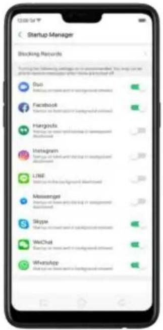 Startup Manager Blocking Records Doo Facebook Hargasso Instagram LINKS Missioners Skyy WeChat WhatsApp