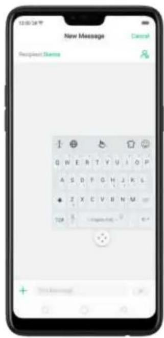 12:00:34 New Message Cancel Recipient Name Q W E R T Y U J O P A S D F G H J K L Z X C V I N M TDP 5 - 10000000 - 0.0 + New Message