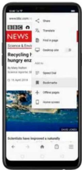 www.abc.com.in BBC NEWS Science & Envi Recycling the hungry enz By Mary Halton Science reports: 01 18 April 2018 Share Translate Find in page Desktop site Add to Speed Dial Bookmarks Offline pages Home screen DAVID JONES Scientists have improved a naturally