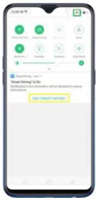 "Smart Driving" is On Noifications and verifiables will be blocked for welcome Inclusions END "SMART DRINKS"