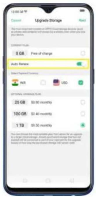 12:00 Jul Current Upgrade Storage Next The first document version on OPPO Cloud storage installed (not as functions and components will always be available, even when you have your device. CURRENT PLAN 5 GB Free of change Auto Review Select Programed Currency INR USD OPTIONAL APPSICUM PLAN 25 GB $0.80 monthly 100 GB $2.40 monthly 1 TB $9.50 monthly You can discount the most availability plan to default for an appricts to a higher level storage. Although not being used, there are no accessed and not converted to each of your appricts for the applicable function or free using the upgraded storage will not be used.
