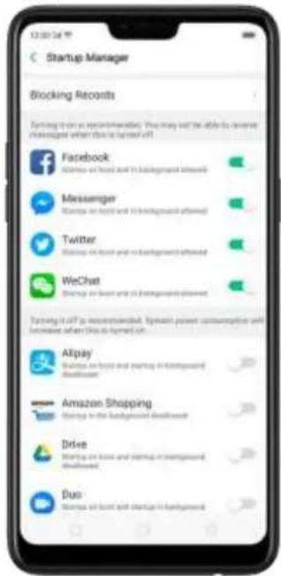 Startup Manager Blocking Records Testing it on all recommendations. You may will be able to receive messages when this is turned off. Facebook Messenger on best and at the background allowed Twitter WeChat on best and at the background allowed Tasting it off is recommended. Synergy power consumption will increase when this is stayed out. Alipay Messenger on best and putting in background allowed Amazon Shopping Heating in the background allowed Drive Heating on best and putting in background allowed Duo Messenger on best and putting in background allowed