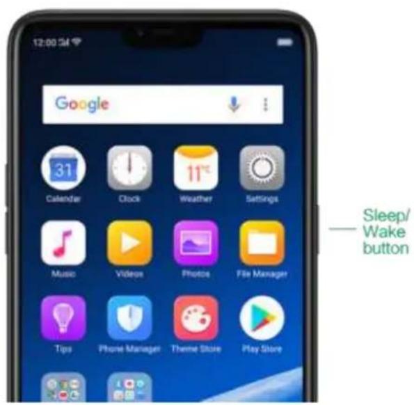 12:00:54 Google Calendar Clock Weather Settings Music Videos Photos File Manager Tips Pharie Manager Theme Store Play Store Sleep/ Wake button