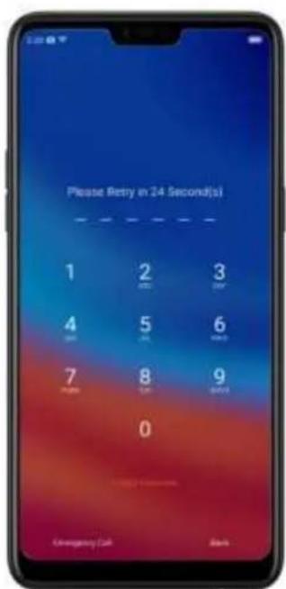 Please Retry in 24 Second(s) 1 2 3 MIN CAP 4 5 6 MIN CAP 7 8 9 MIN CAP 0 Emergency Call Begin