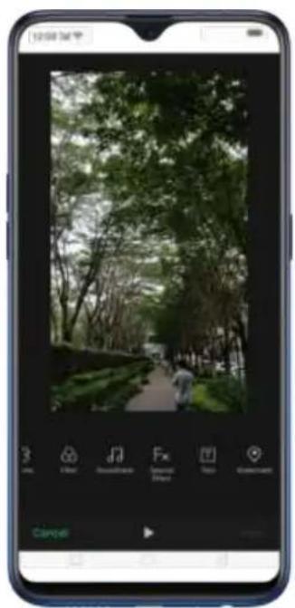 OPPO R17 Pro - Add Special Effect to the Video - 1
