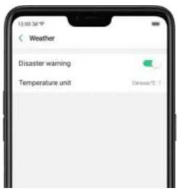 13:00 M Weather Disaster warning Temperature unit Disease/°C