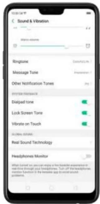 12:00:54:00 Sound & Vibration Ringstone Message Tone Other Notification Tones Intricate Feedback Dialpad tone Lock Screen Tone Vibrate on Touch GLOBAL SENS Real Sound Technology Headphones Monitor When I am sure, you can enjoy a fine headache experienced in real-time through your headphones. Turn UP the headphones monitor device to play wireless app to sound sound. postpart