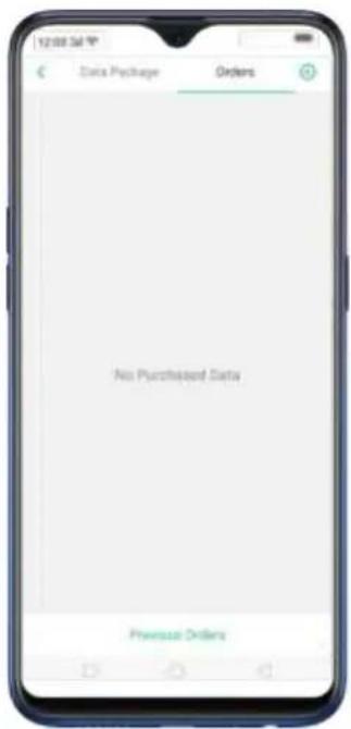 12:00:34 Data Package Orders No Purchased Data Purchased Orders