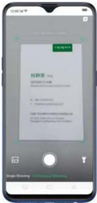 OPPO R17 Pro - Scanning names to save on Contacts - 13