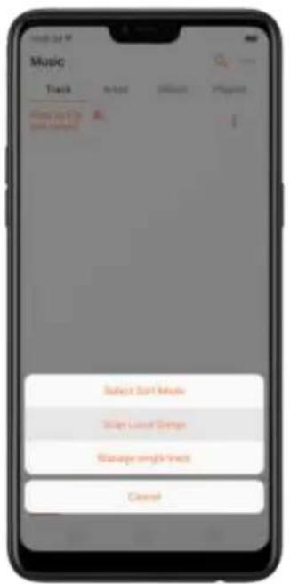 Track Music Select Start Menu Skip Launch Settings Manage single-time Cancel