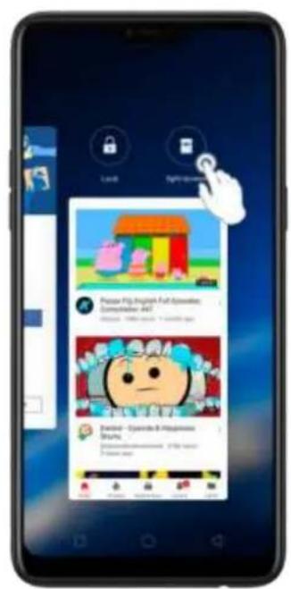 Mobile app screenshot displaying a food product listing page with cartoon characters and promotional tags