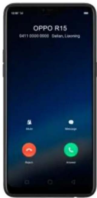 OPPO R15 0411 0000 0000 Delian, Liaoning Make Message Reply Attended