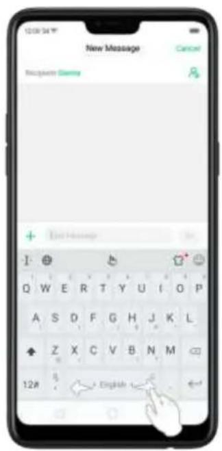 New Message Cancel Recycle Danny + Dot Message Q W E R T Y U I O P A S D F G H J K L Z X C V B N M 12# 5 Digital