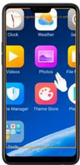 Clock Weather Se Videos Photos File th The Manager Theme Store Play Tools